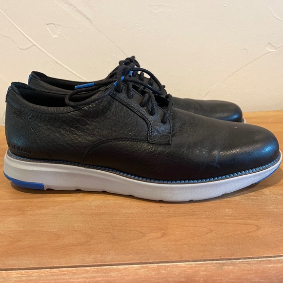 Cole Haan Grand Athletic Oxford- Black - Picture 1 of 4